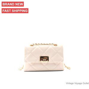 Medium Crossbody Shoulder Bag Synthetic Material Versatile Everyday Handbag